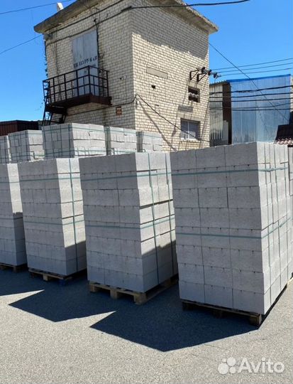 Пеплоблок М35 390х190х190