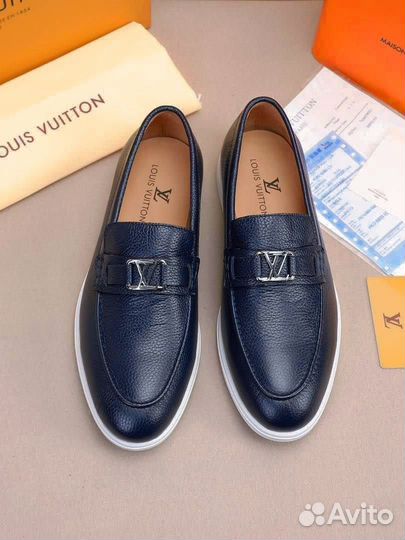 Туфли лоферы мужские Louis Vuitton