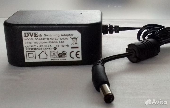 Адаптер блок питания 12v