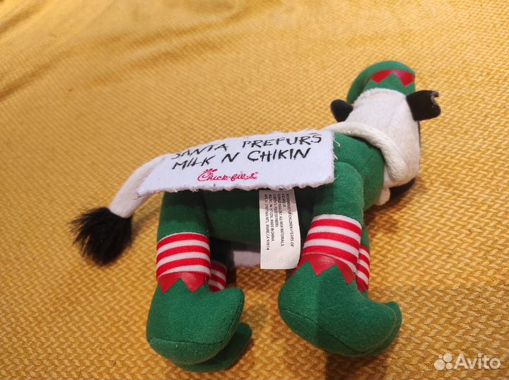 Коллекционная игрушка корова эльф