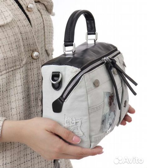 Джинсовая сумка