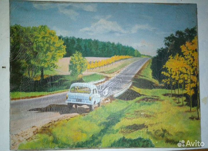 Картина Холст 1962 года 