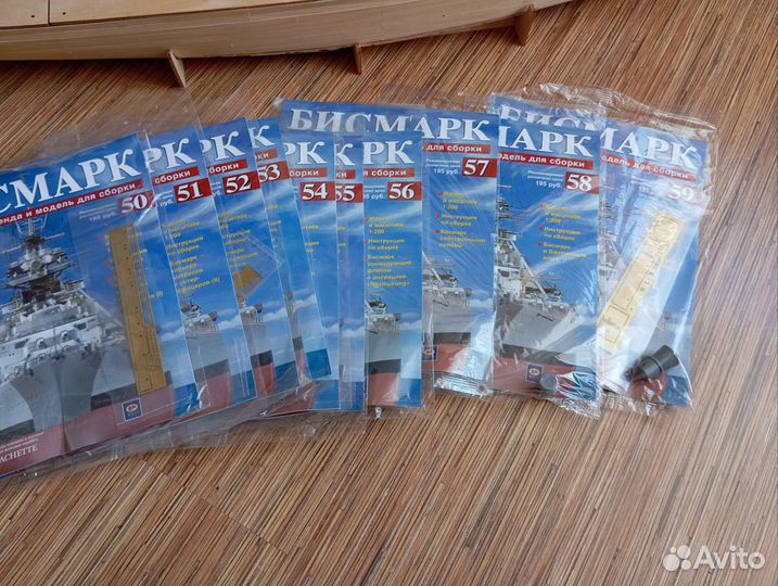 Сборная модель корабля из дерева