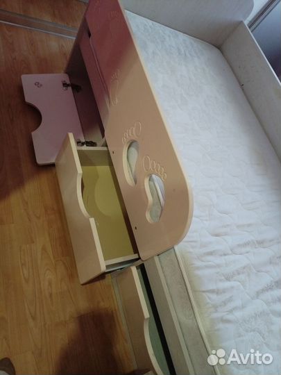 Детская кровать с матрасом бу