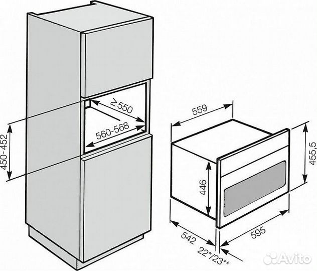 Духовой шкаф miele h 6800 bm hvbr