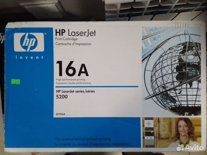 Картридж HP LaserJet 16A (Q7516A) Б/У