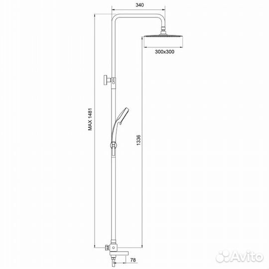 Душевая система Gappo G2499-40