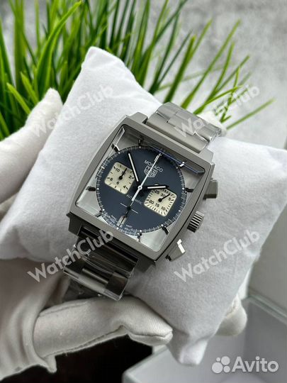 Мужские часы Tag Heuer Monaco кварц (япония)