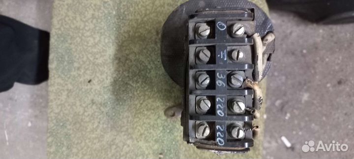 Понижающий трансформатор 220/ 36 вольт