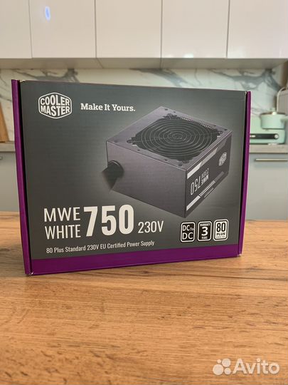 Блок питания CoolerMaster MWE750 750w