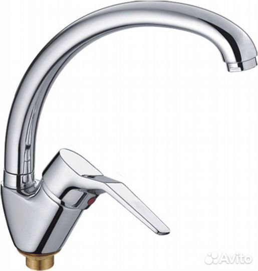 Смеситель для кухни Haiba HB63 HB4163-2 хром ла