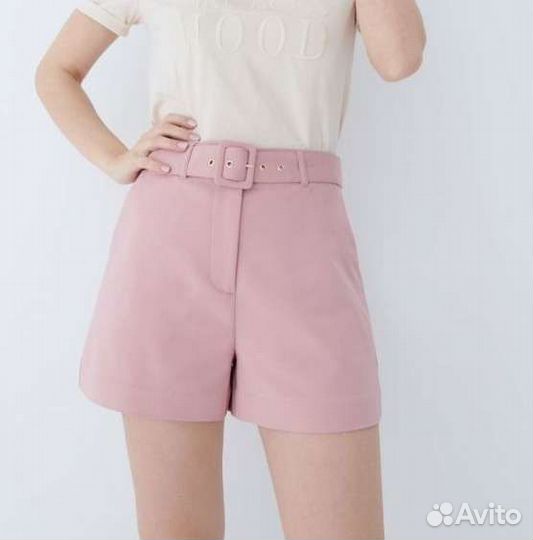 Шорты с ремнём