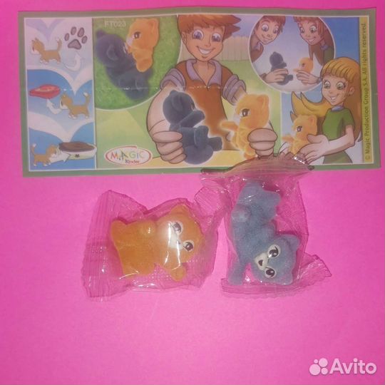 Игрушки из киндер сюрприза