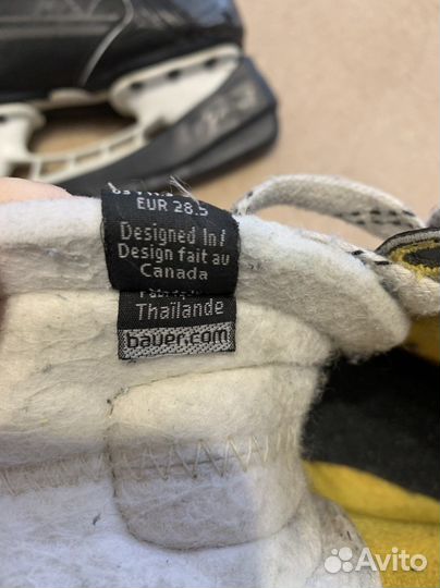 Хоккейные коньки bauer