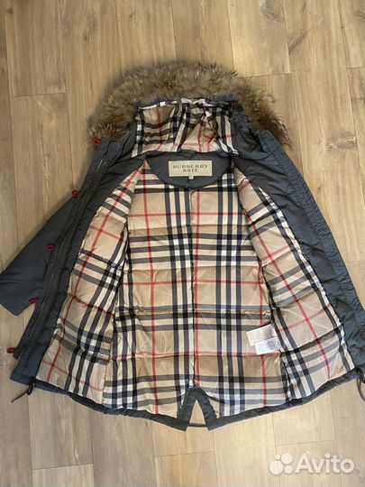 Пальто женское зимнее Burberry