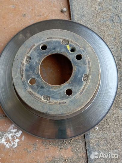 Тормозные диски solaris 2015