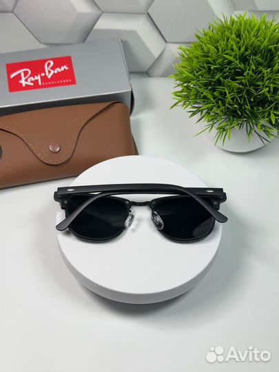 Очки ray ban clubmaster стекло