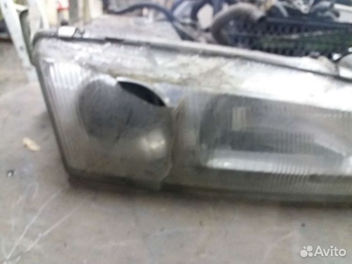 Передняя фара mazda 626 ge комплект линзованная