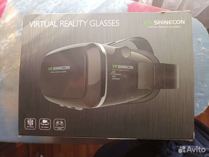 VR shinecon очки виртуальной реальности