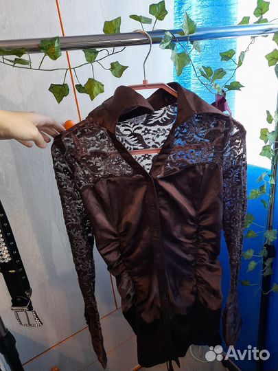 Блуза винтажная y2k