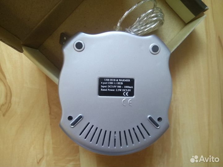 USB Hub & Warmer- подогреватель кружки с 4 портами