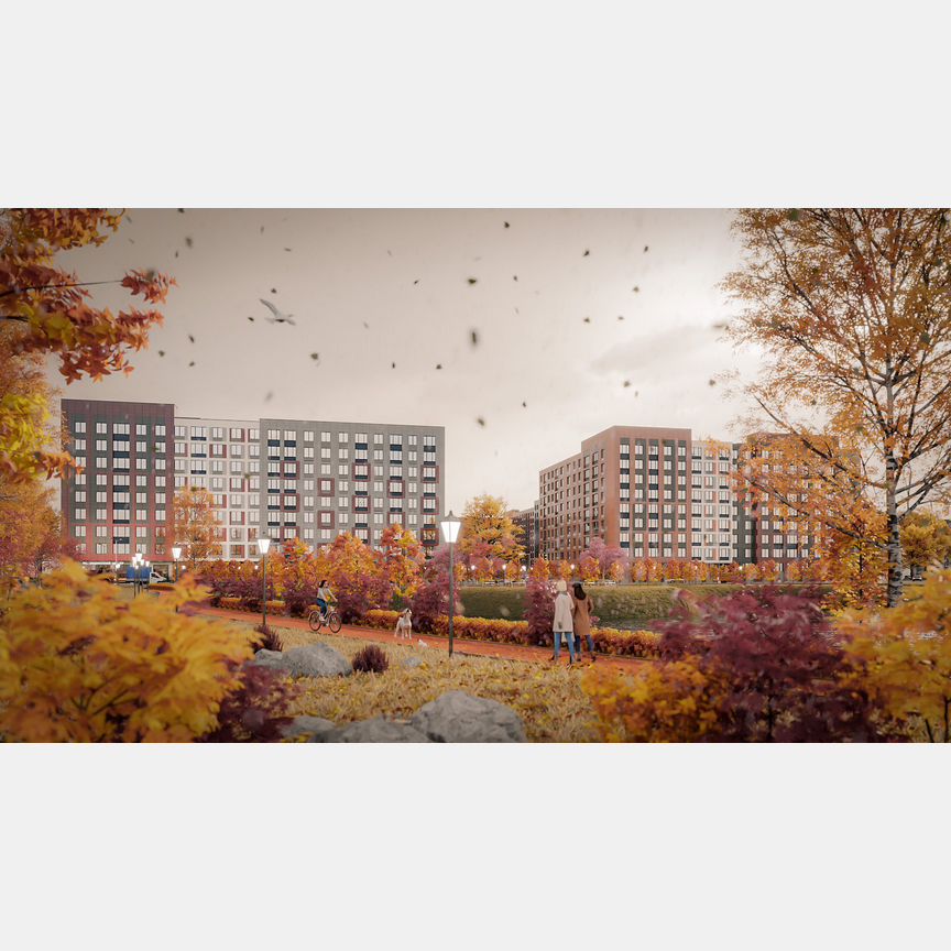 3-к. квартира, 79,6 м², 9/9 эт.