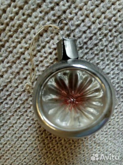 Ёлочные игрушки, бусы времён СССР