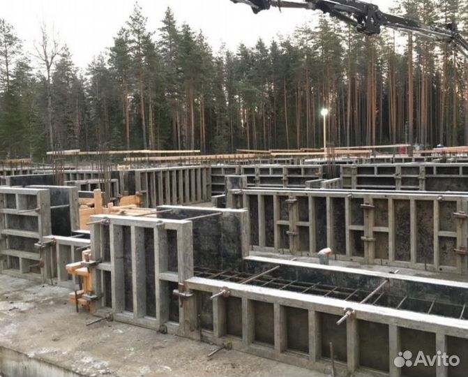 Опалубка стен аренда