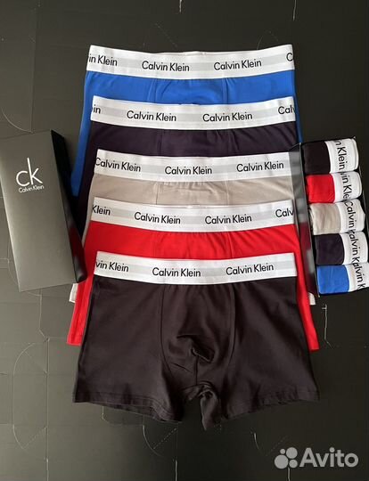 Трусы мужские calvin klein 5шт