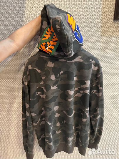 Зип худи bape shark