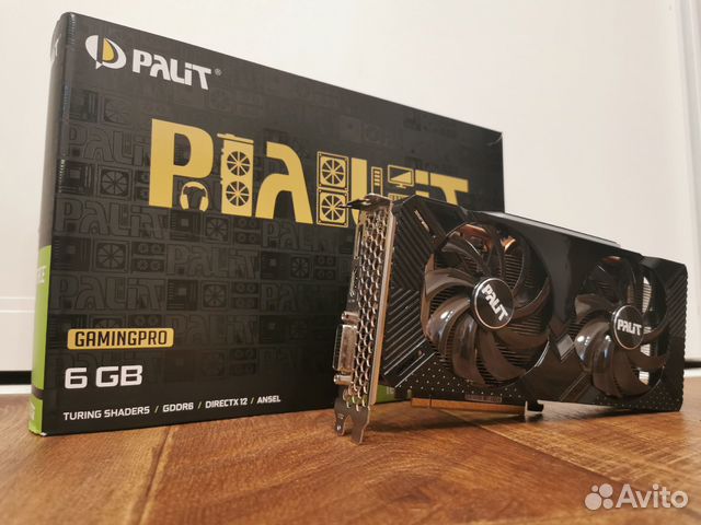 Видеокарта Palit gaming PRO 1660 super 6gb купить в Пскове ...