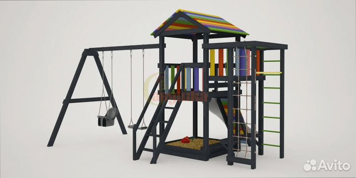 Детская площадка Савушка все сезоны