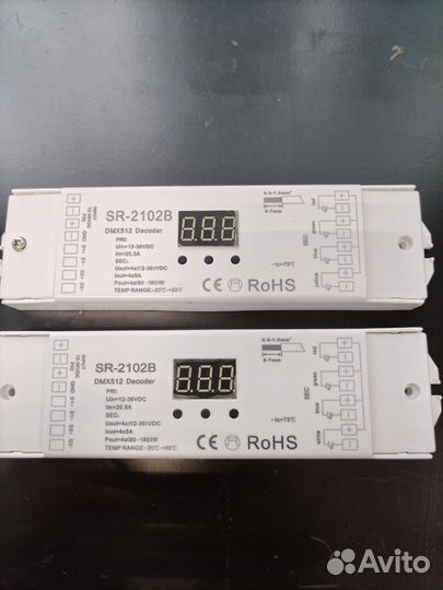 DMX 512 контроллер