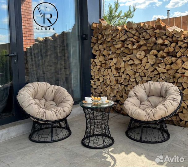 Комплект мебели из ротанга
