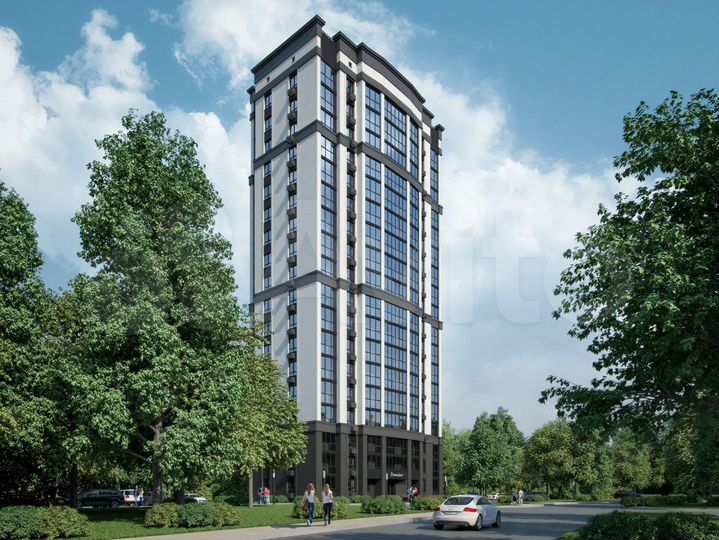 4-к. квартира, 93,1 м², 17/18 эт.