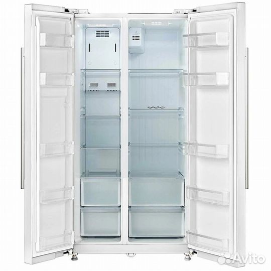 Новый Side-by-Side Midea MRS518SNW1 доставка-гар2г