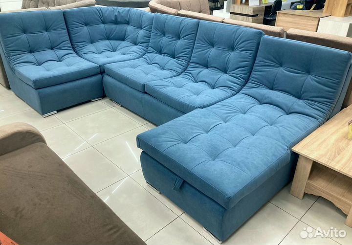 Диван трансформер п образный