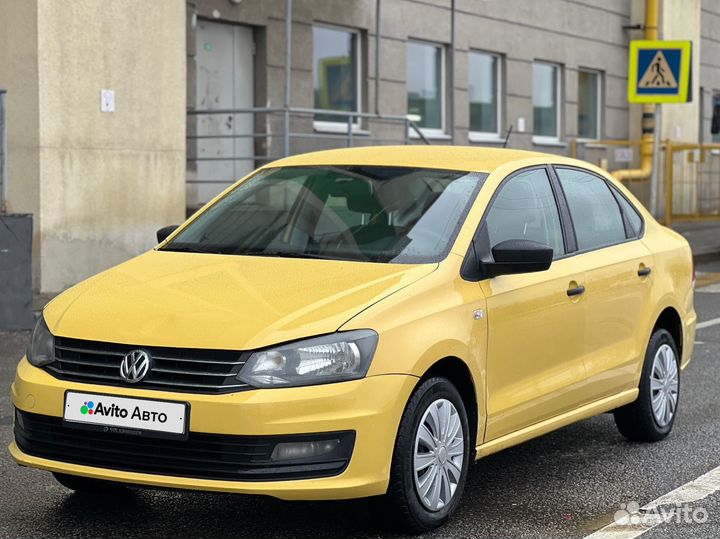 Volkswagen Polo 1.6 AT, 2018, 345 000 км