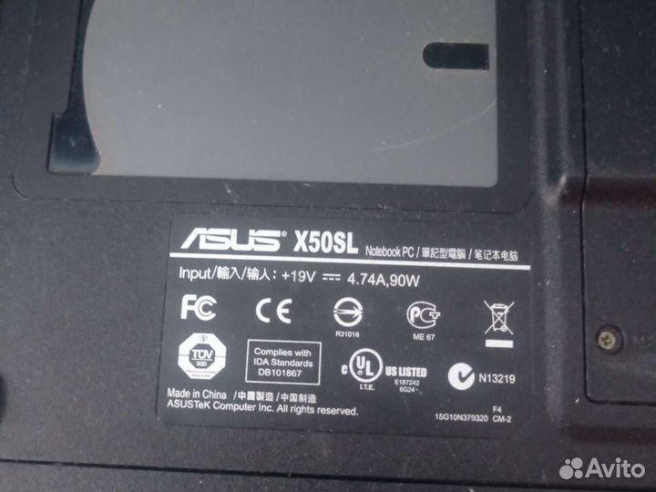 Ноутбук asus,Acer на запчасти