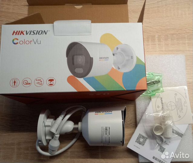 Камера Hikvision DS-2CD1047G2-L 4mp ColorVu