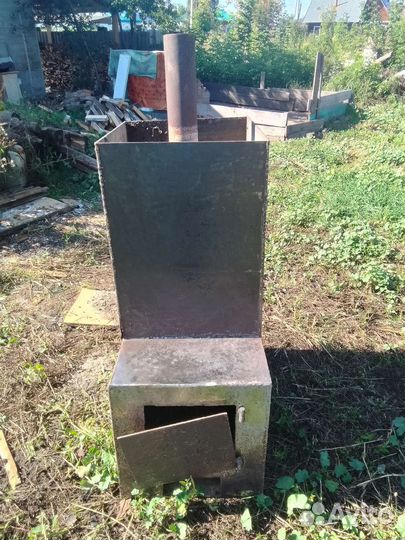 Печка в баню бу