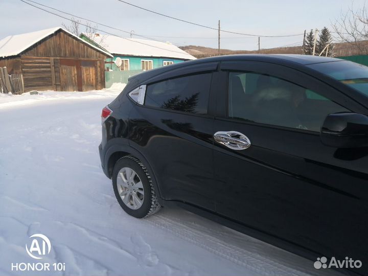 Накладки на дверные ручки honda vezel хром