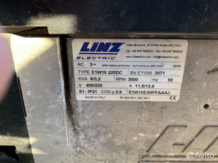 Генератор/сварка бензиновый Subaru EB6.5 380/220