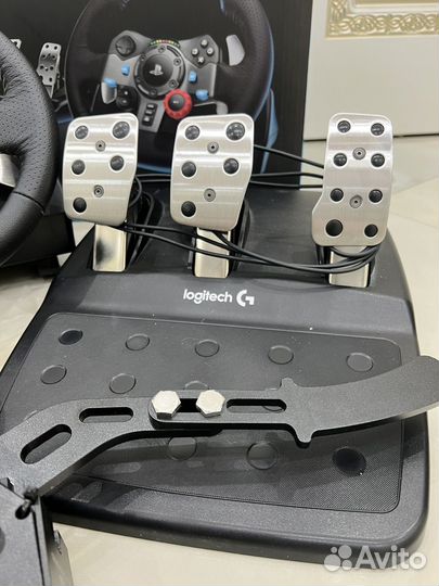 Игровой руль logitech g29 с кпп (ручник )