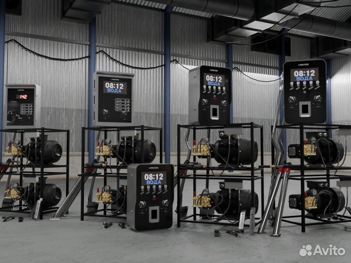 Автомойка самообслуживания luxwash 776