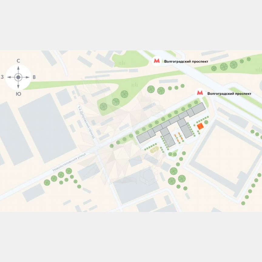 1-к. апартаменты, 37,6 м², 10/23 эт.