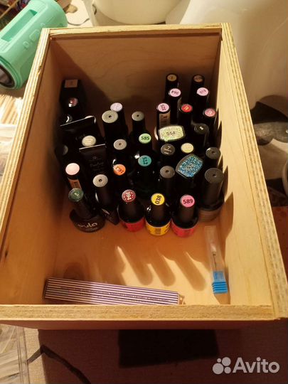 Лампа гель лак база топ