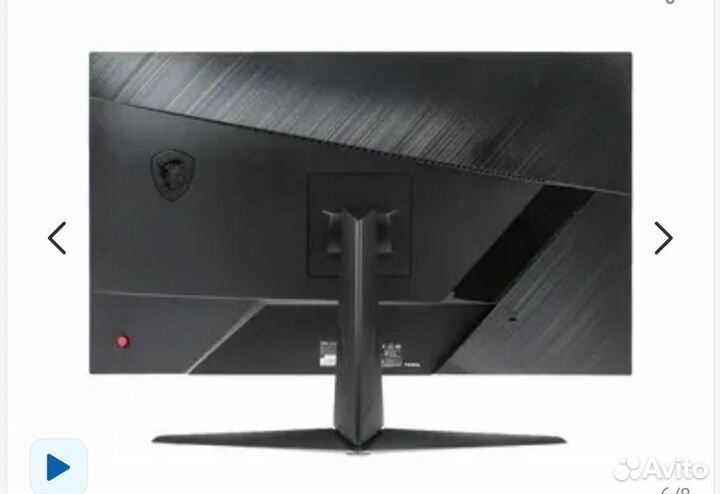 Игровой монитор msi optix g24c6 144 гц