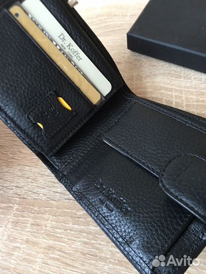 Кошелек из натуральной кожи Dr.Koffer
