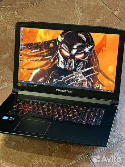 Игровой ноутбук acer predator 17.3/6ядер/6gb видео